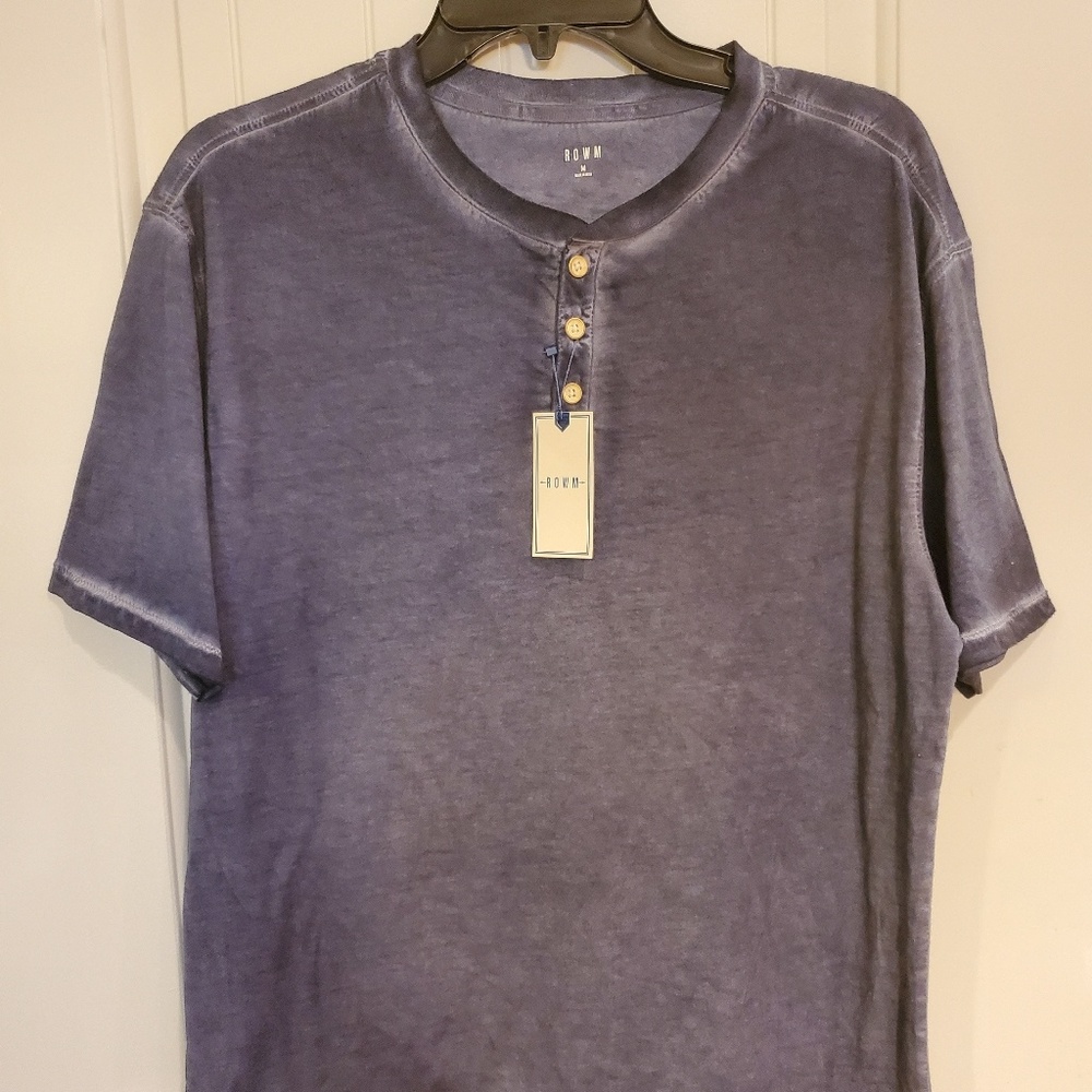 Men's Size M ROWM Button top